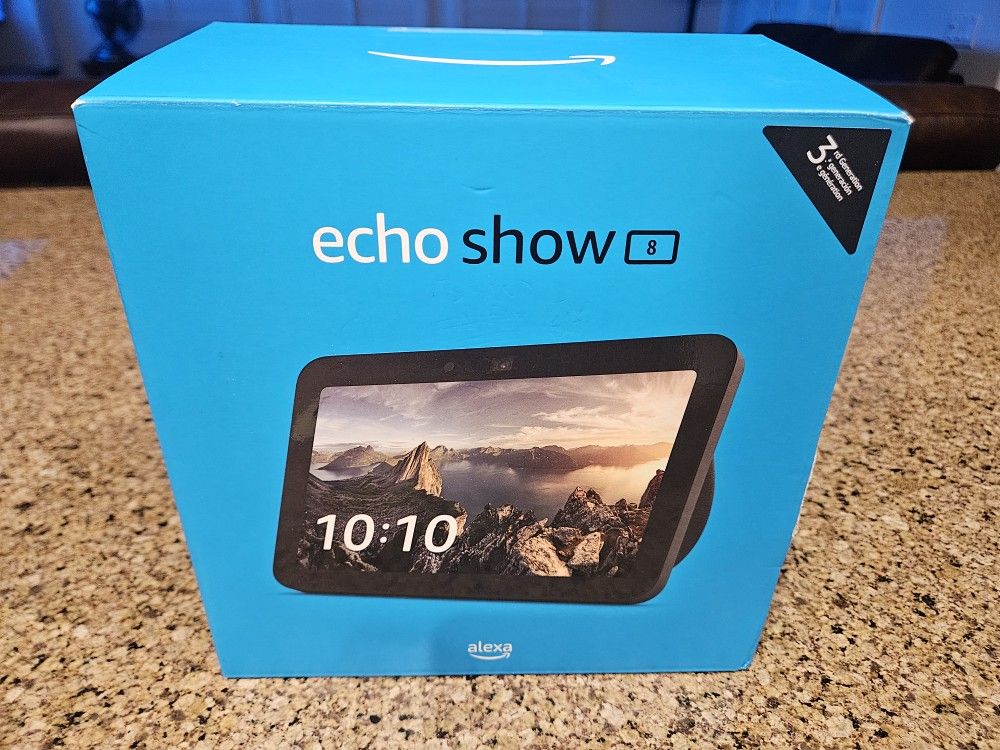 Echo Show 8 -3rd Generation, Open Box New