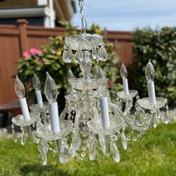 Vintage Crystal Chandelier