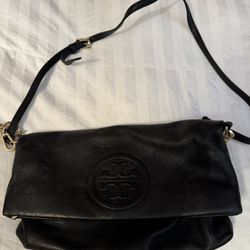 Tory Burch Black Leather Crossbody
