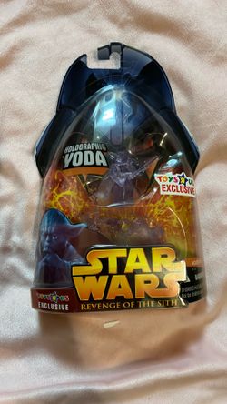 Star Wars Revenge of The Sith Holographic Yoda