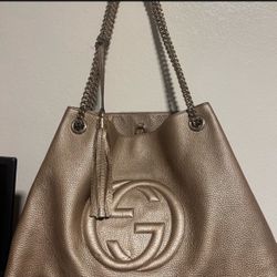 Gucci Gold Soho Bag