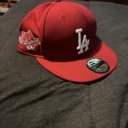 Red Dodger Hat