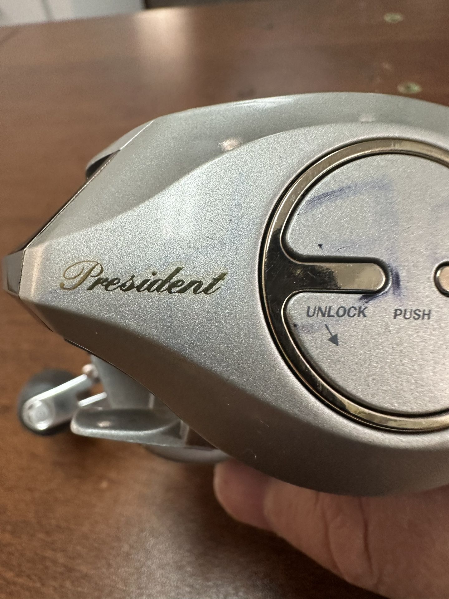President Bait Cast Reel