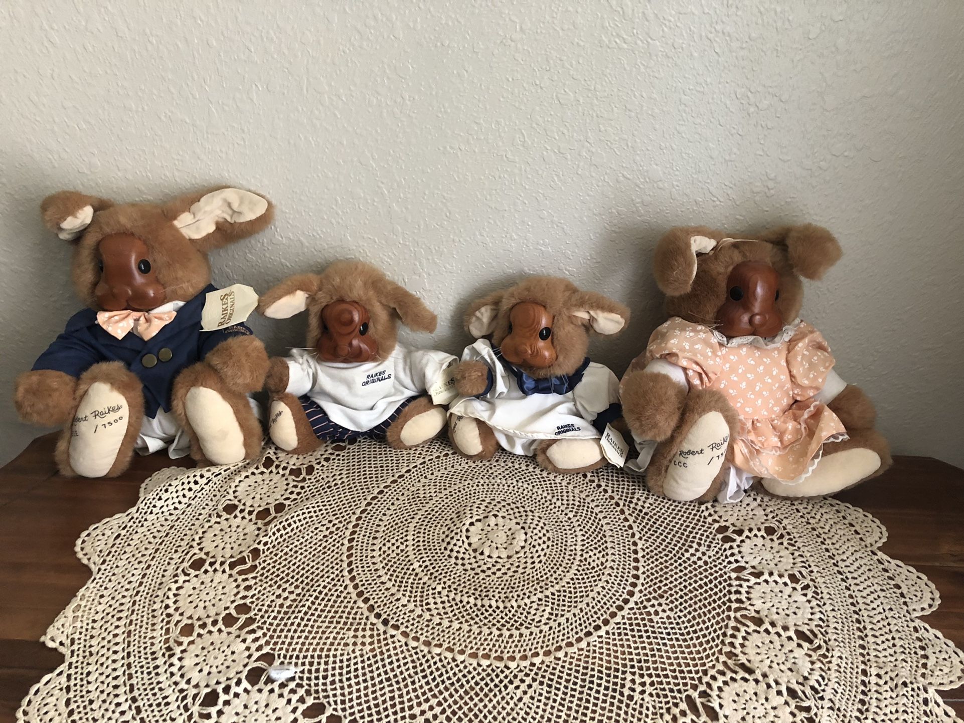 Robert Raines Bunny Family