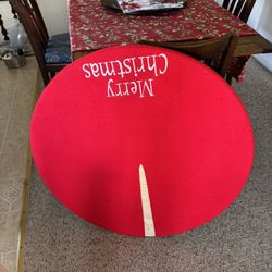 Unfinished 3’ Round  Table Top Or Christmas Tree Base