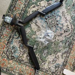 Dual Desk Mounted Monitor Arms