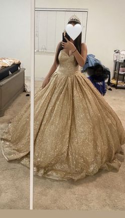 Gold Quince Dress 