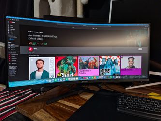 Newer Sansui 34" curved gaming monitor
