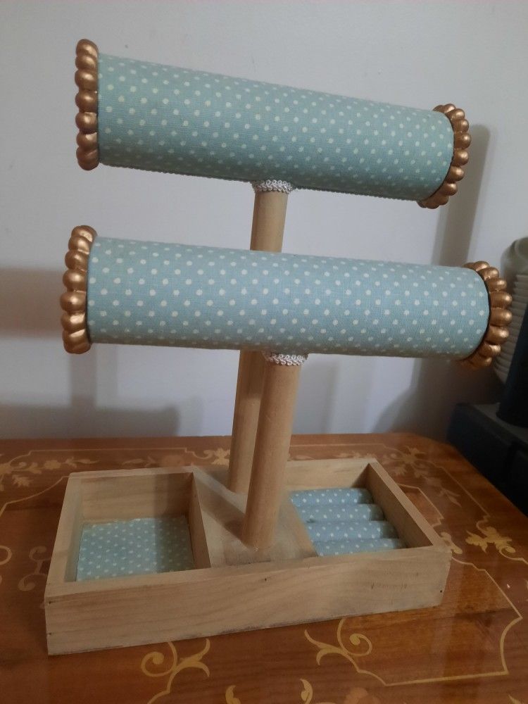 Jewelry Stand Display Necklace Bracelet Rings Holder Organizations