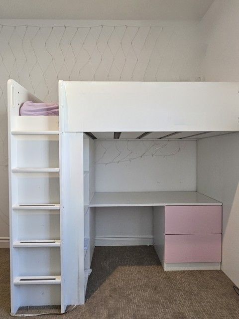 Twin Bed With Desk Underneath 