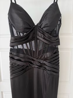 Black tie dress