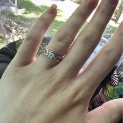 White Gold Engagement Ring by Kay