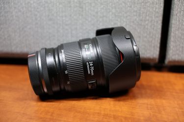 Canon 24-70 2.8 L II with ef to rf adapter