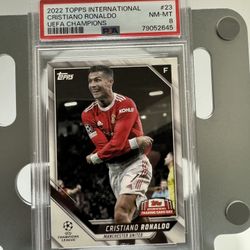 Cristiano Ronaldo PSA 8