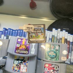 Nintendo DS super Mario Bros cartridge game