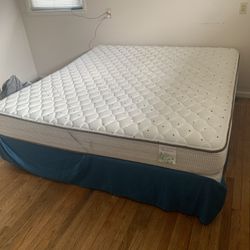 King Size Mattress + Box Spring  