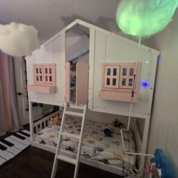 Kids Play House Bunk Bed