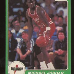 1985 Star Basketball Gatorade Slam Dunk #7 Michael Jordan Bulls RC Rookie HOF