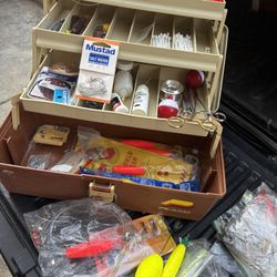 Fishing Box With Items Included As One 