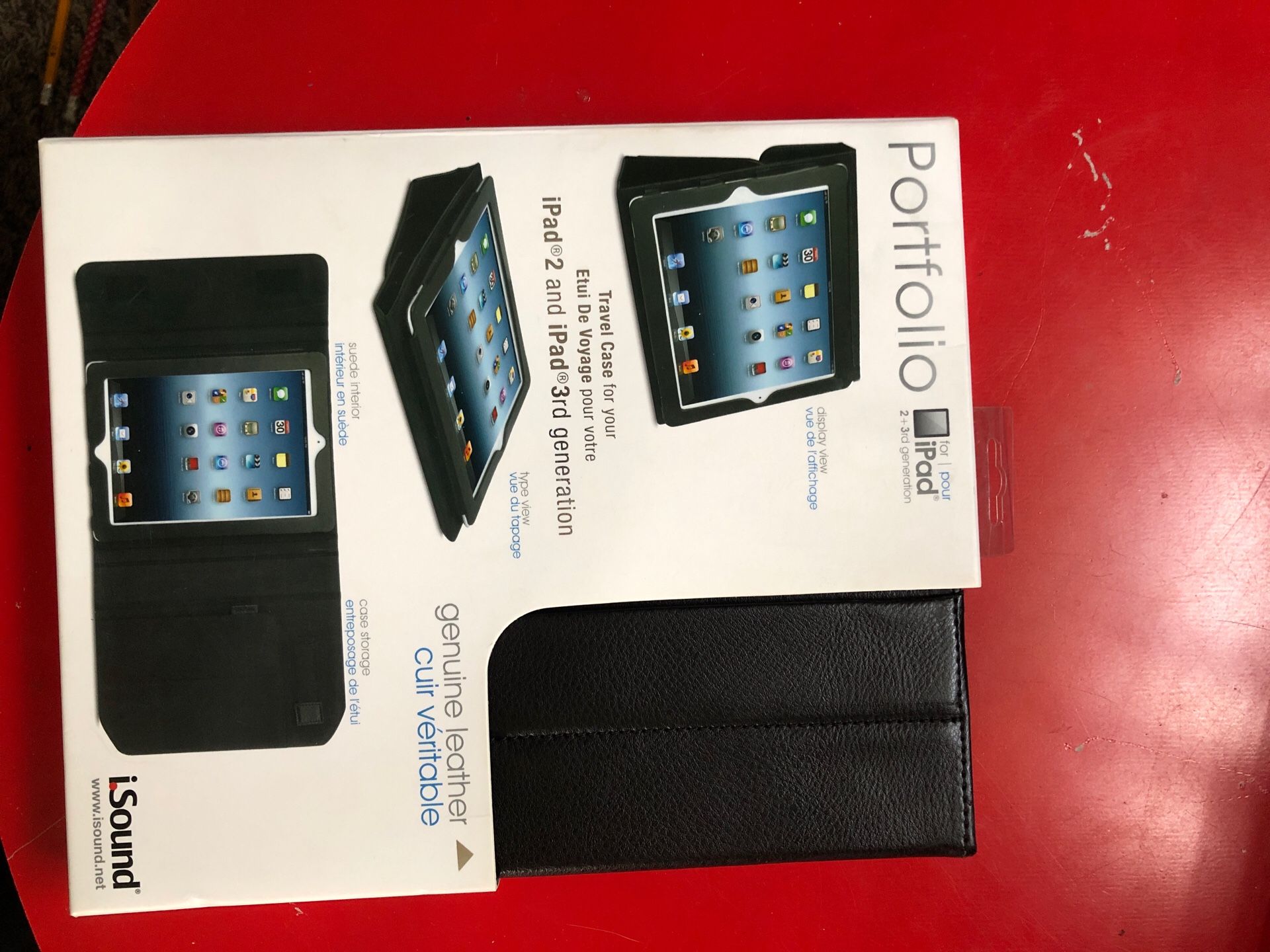 iPad travel case