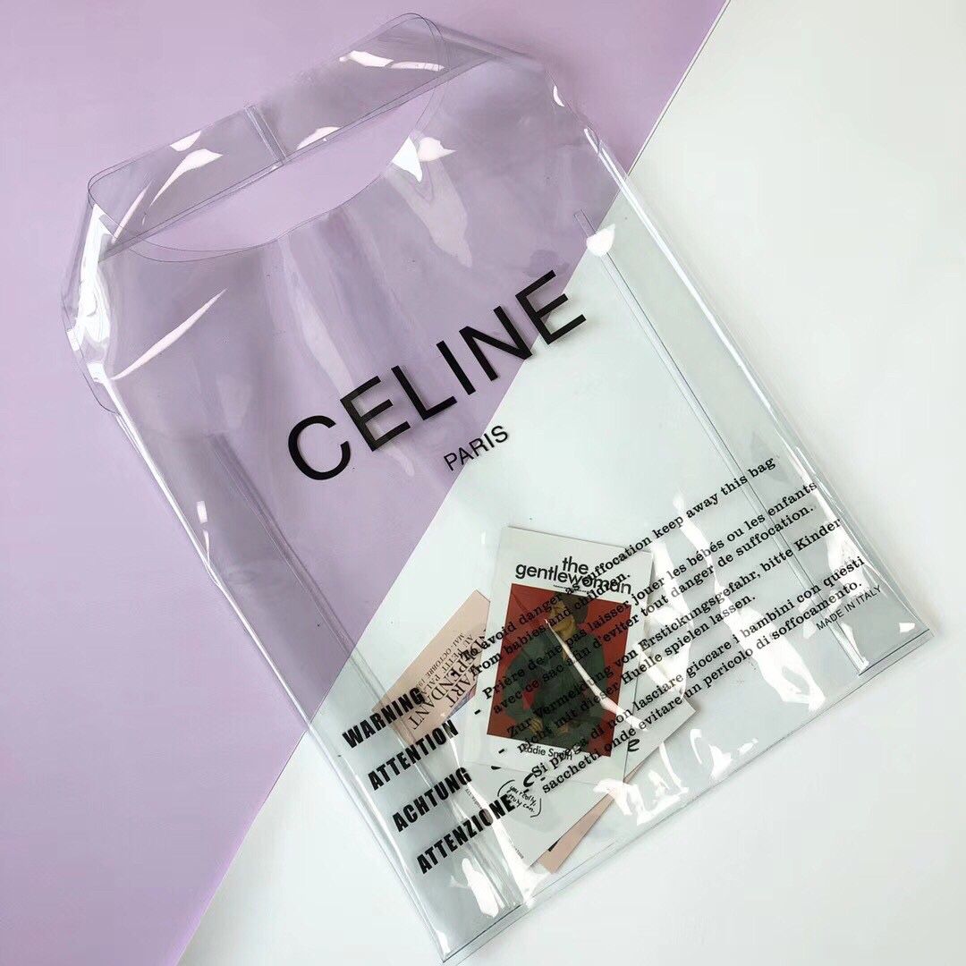 CELlNE clear tote bag Brand New