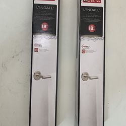 (2) Delta Lyndall 18” Towel Bars