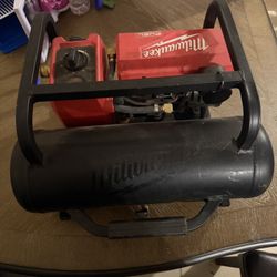 Milwaukee Air Compressor , Works Great ! 