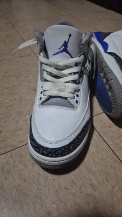 Jordan 3 racer blue size 9 us men