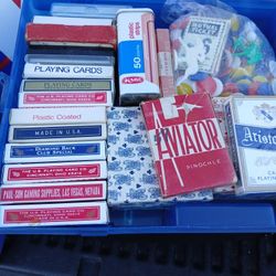 20+ Packs of Poker Cards