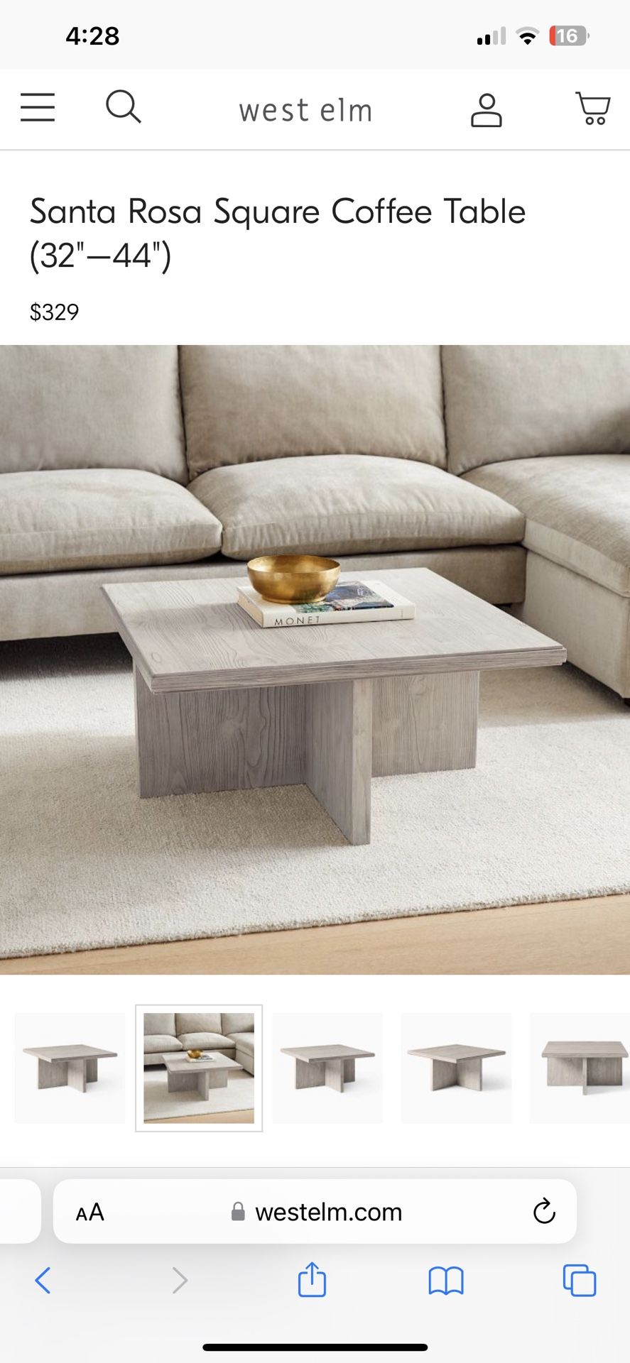 Coffee table 
