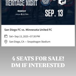 San Diego FC Tickets