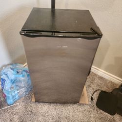 Stainless Steel Mini Fridge