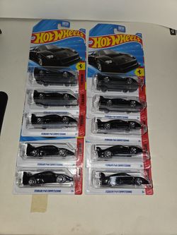 HOT WHEELS FERRARI F40 COMPETIZIONE LOT