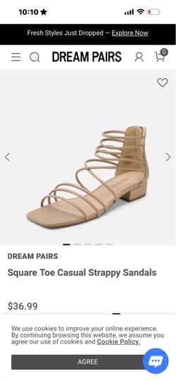 Dream pairs strapping sandals #9