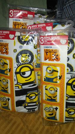 4 packs of 3 despicable me briefs