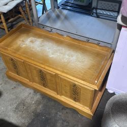 Wooden Ottoman Chest