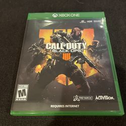 Xbox One Call Of Duty Black Ops