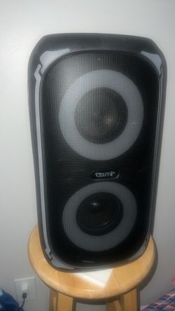 Tall speaker