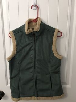 Suede vest