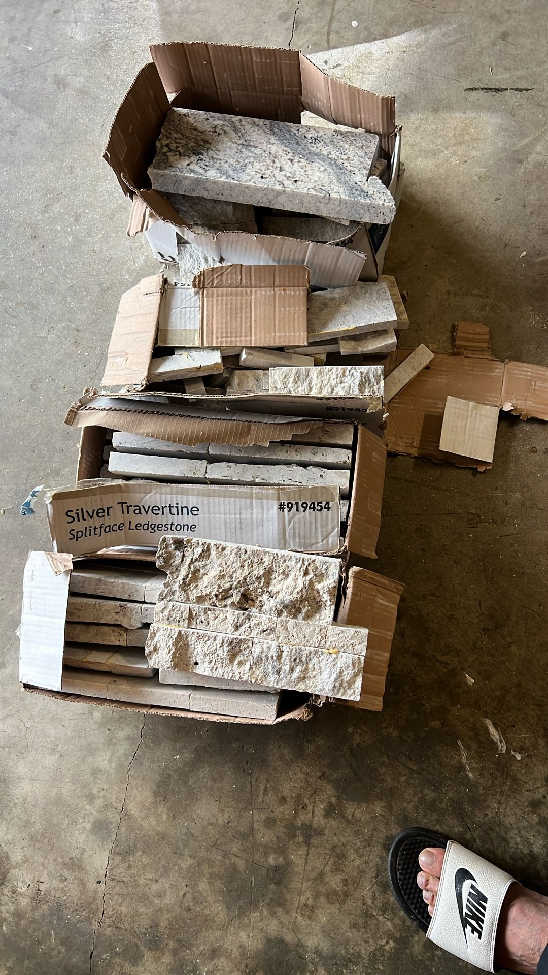 Silver Travertine