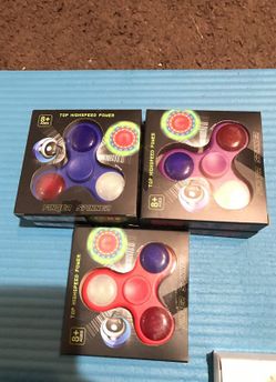 LED fidget spinner