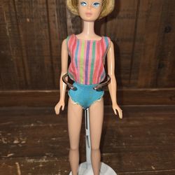 Vintage 1960s Blonde American Girl Barbie
