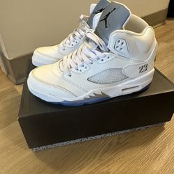 Jordan 5 White Metallic 