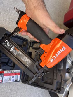 Pierce Nail Gun with Porter Cable Nails. Like New!