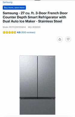 Samsung French-Door Refrigerator Stainless Steel