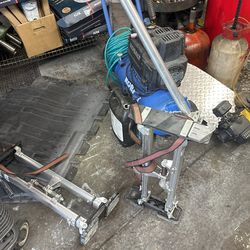 Drywalling, leg extension