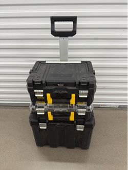 3 Piece Stanley Rolling Workshop Tower Tools