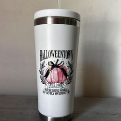 Halloween town Stainless Steel Tumblr