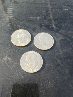 1977 & 1978 liberty dollar coins