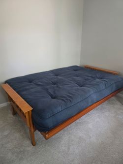 Futon with futon mattress